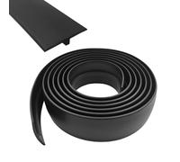 Listello con modanatura a T, striscia di transizione per pavimento, sezione a T, sezione a T, in PVC, profilo laminato, bordatura per bordi, soglie della porta, giunzione del pavimento, fessure di