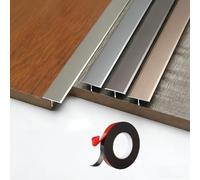 Listello Di Copertura A T In Alluminio, Profilo Divisorio Per Pavimenti Di Uguale Altezza, Riempimento Spazi Vuoti Tra Ceramica E Legno, Impermeabile, 3x90cm(Rose gold,3pcs*90 * 5cm)