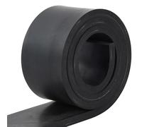 Listello di gomma per spazzaneve | 150 x 10 x 1 cm | nero, robusto e durevole per efficace eliminazione della neve, ideale per servizi invernali e rimozione del ghiaccio