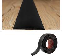 Listello di transizione a pavimento autoadesivo piatto 2mm di spessore 5cm di larghezza, profilo di transizione per soglie di porte, listelli in vinile per transizione laminato-pavimentazione a