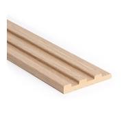 Listello finale Desiwa in rovere naturale, 10,7 x 252 cm