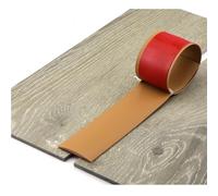 Listello for bordi pavimento, listello coprigiunto in PVC, battiscopa autoadesivo, adatto for pavimenti, pareti, mobili e angoli irregolari, lunghezza 0,9 m(D,W-4CM)