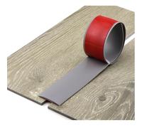 Listello for bordi pavimento, listello coprigiunto in PVC, battiscopa autoadesivo, adatto for pavimenti, pareti, mobili e angoli irregolari, lunghezza 0,9 m(C,W-5CM)