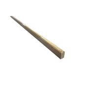 Listello Glamour Soft in Alluminio - barra 2 metri (Bronzo, 5x8mm)