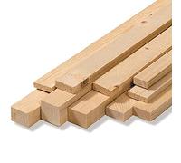 LISTELLO GREZZO MURALE TRAVE LEGNO ABETE cm 10x10x200 (mm 100x100x2000) metri 2