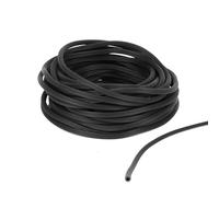Listello in gomma da 10 m, corda in gomma, per zanzariera, protezione dagli insetti, telaio in gomma, rotondo, per telai di tensionamento, come cavo di ricambio (5,5 mm)