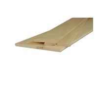 Listello in samba/ayous piallato 10x100x2500 mm