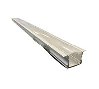 Listello Led in Alluminio - Barra da 2.5 metri (Argento)