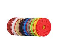 listello per bordi/bordo impiallacciato, Bordatura autoadesiva for mobili in TPE a forma di U multicolore U9-40mm(Brown-15m,U17mm)