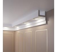 Listello per Illuminazione Indiretta LED, Profili Decorativi LED OL-58 2 Metri