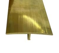 listello per soglia porta, Barra di soglia for porta in legno su piastrelle, striscia divisoria for pavimento dorata, larghezza del bordo laminato(40mm (1 9/16") Width)