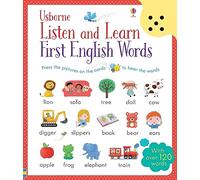 Mairi Mackinnon Sam Tapli Listen and Learn First English Word (Copertina rigida)