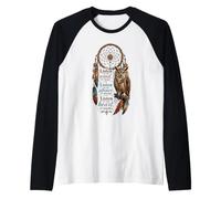 Listen to The Wind It Talks Listen to The Silence it Speaks Maglia con Maniche Raglan