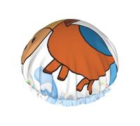 listening mule L Cuffia da doccia con tessuto impermeabile a doppio strato, adatta per il bagno e la cura della pelle