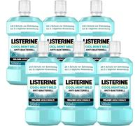 LISTERINE Collutorio Antibatterico Mint Mild Gusto Delicato 6 x 500 ml 50044