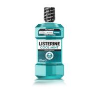 LISTERINE Collutorio Cool Mint Intenso, 500 ml | Al gusto di Menta Fresca Intensa, A base di Oli Essenziali Antibatterici, Per un alito fresco, Uso quotidiano