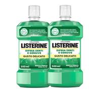 LISTERINE® Collutorio Difesa Denti e Gengive Gusto Delicato 2x500 ml C