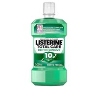 LISTERINE Total Care Denti e Gengive, Collutorio al gusto di Menta Fresca, Collutorio al Fluoro con 10 benefici in 1 per una protezione completa e gengive più sane in due settimane, 500 ml