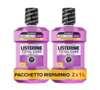 LISTERINE Collutorio Senza alcool Total Care Intenso, 2 x 1L