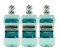 Listerine Cool Menta Lieve 3 X 500ml Tutti i Giorni Sciacquare Bocca -