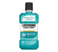 LISTERINE Cool Mint, collutorio antibatterico con sapore di menta fresca, per denti sani, confezione da 3 (3 x 500 ml)