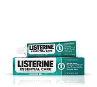 Listerine Essential Care Dentifricio - Potente gel alla menta, anti-placca, anti-gengivite e anti-carie, 125 ml