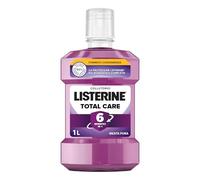 LISTERINE Total Care, Collutorio al gusto di Menta Pura, Collutorio al Fluoro con 10 benefici in 1 per una protezione completa e denti più forti, per un'igiene orale completa, 1L