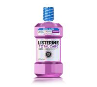 LISTERINE Total Care Intenso, Collutorio 0% alcool al gusto di Menta Fresca Intensa, Collutorio senza alcool al Fluoro e Oli Essenziali con 10 benefici in 1 per una bocca più sana, 500 ml