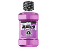 Listerine Total Care Protezione dentale (12 x 80 ml), collutorio protettivo contro carie con effetto 6 in 1, protezione completa per denti forti