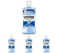 LISTERINE Total Care Tartar Protect, Collutorio al gusto di Menta Artica, Collutorio al Fluoro con 10 benefici in 1 per una pulizia denti tartaro accurata e una protezione completa, 500 ml