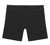 Listers Schoolwear Pantaloncini da danza per ragazze, 100% cotone, traspiranti e sicuri, corti, elasticizzati, da ciclismo, per ragazze, taglia 4-16 anni, nero, Nero , 12 anni