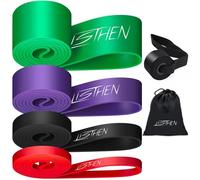 LISTHEN Elastici Rigidi per Trazioni Muscle Up e Fitness, Bande Rigide per Riabilitazione Muscolare Stretching e Yoga, Fasce Elastiche per l'Allenamento