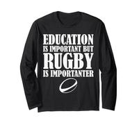 L'istruzione è Importante ma Il Rugby è più Importante Maglia a Manica