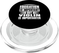 L'istruzione è importante, ma il violino è importante PopSockets PopGrip per MagSafe