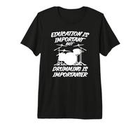 L'istruzione è Importante, ma la Batteria è Importante Maglietta Premium