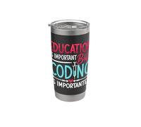 L'istruzione è importante ma la codifica è importante assistente Bicchiere termico in acciaio inox doppia parete