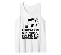 L'istruzione è Importante, ma la Musica è Importante Canotta