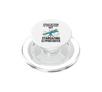 L'istruzione è importante, ma osservare le stelle è importante PopSockets PopGrip per MagSafe