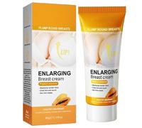 Lisutupode 2 X 60 g crema per l'ingrandimento del seno, crema per tonificare e rassodare, papaya e cocco, crema per la crescita del seno, lifting e lifting biologico
