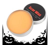 lisutupode Cera per false cicatrici di Halloween - Cera per effetti taglianati di false ferite - Riempitore di modellazione del corpo a lunga durata per cosplay, teatro, film horror, vampiri e vampiri