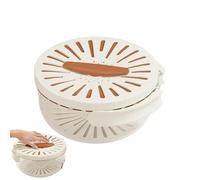 lisutupode Cesto Lavaggio Verdure | Colino per Frutta con Coperchio, Strumento di Pulizia 2 in 1 per Paste Verdure Bacche - Contenitore alimentare con Scolapiatti - Accessorio da Cucina pratico
