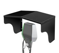 lisutupode Copertura Antipioggia Per Colonnina Di Ricarica - Protettore Resistente alle Intemperie | Tetto per Colonna di Ricarica per Veicoli Elettrici - per Parchi Auto Esterni Prato Cortile Patio