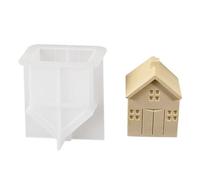 lisutupode Craft House - Stampo in silicone per candele, riutilizzabili, antiaderenti, a sgancio rapido, per realizzare creazioni artigianali