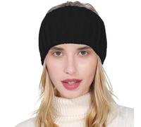 lisutupode Fascia per capelli lavorata a maglia per donna, Fascia per capelli invernale da donna - Fascia morbida elastica all'uncinetto - Fascia per scalda orecchie fredda o fredda, fascia per