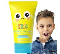 Lisutupode Gel per capelli per bambini, 125 ml, gel per lo styling dei capelli, portatile e universale, per bambini, per tutti i tipi di ricci, senza parabeni, per spettacoli, casa, viaggi,