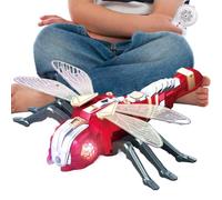 lisutupode Giocattoli telecomandati,Giocattoli RC - Giocattolo modello libellula RC da 2,4 Ghz,Giocattolo simulato di robot spray giocattolo animale telecomandato con luci e suoni per bambini adulti