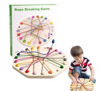 lisutupode Gioco di Puzzle a Corda attorcigliata, Untangling Vestiti,Teaser Cervello Twisted Rope Untangle Challenge | Gioco logico Teaser del Cervello Interattivo