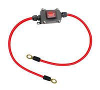 lisutupode Interruttori a bilanciere per barche, interruttori alternanti per barche - Auto Square Square Black Rocker Switches Toggle,Marine all'aperto ad alta potenza in Auto per auto,