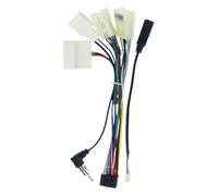 lisutupode Kit di installazione radio, kit radio da 22,9 cm per cruscotto auto, accessori adattatori per cruscotto, supporto audio per sistema audio per veicoli e camion