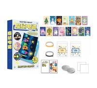lisutupode Kit di scienza per bambini | Kit di circuiti elettrici,Carta Di Auguri Che Diventa Giocattolo Educativo, Attività Pratiche Di Apprendimento per Bambini